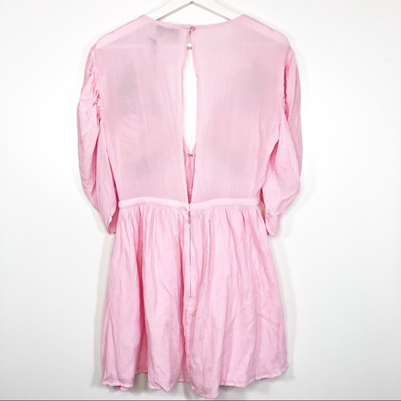 CLEOBELLA Hayden Mini Dress in Pink Size M - Picture 5 of 9